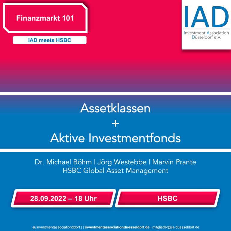 Read more about the article Finanzmarkt 101 (28.09.2022 – 18:00 Uhr)