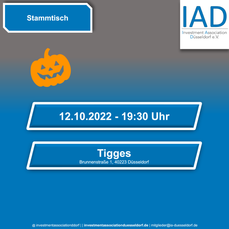 IAD-Stammtisch (12.10.2022 – 19:30 Uhr)
